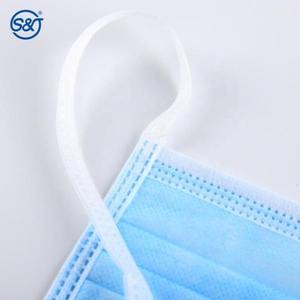 SJ Factory Directly Sales High quality medical mask 3ply surgical medical tie on face maskss mascarillas face mask wholesale
