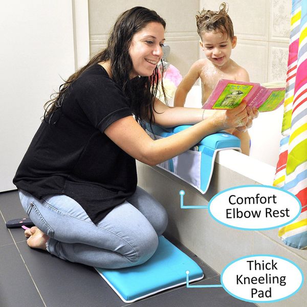 Foldable Baby Bath Kneeler , Comfortable Extra Long Bath Kneeling Pad