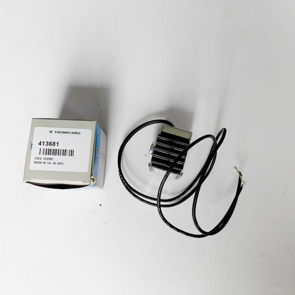 413681 часть ТЕРМО- КОРОЛЯ первоначальная запасная СВЕРТЫВАЮТ СПИРАЛЬЮ 12VDC, КЛАПАН - соленоид, MD для системы охлаждения холодильника тележки