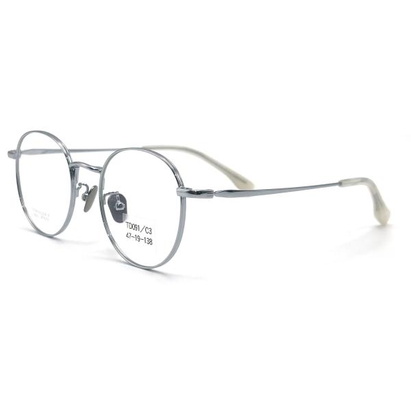 TD091 Lightweight Titanium Optical Frames for Comfort and Style
