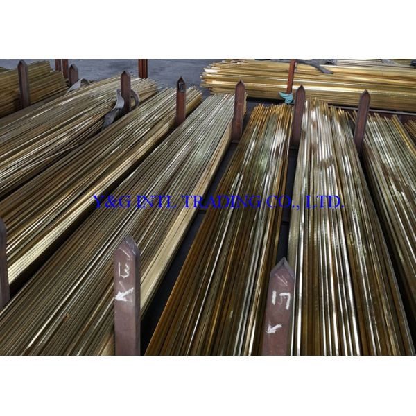 Brass Bar C3604 - C3771 Copper Alloy Tube For Communication SGS Certificate