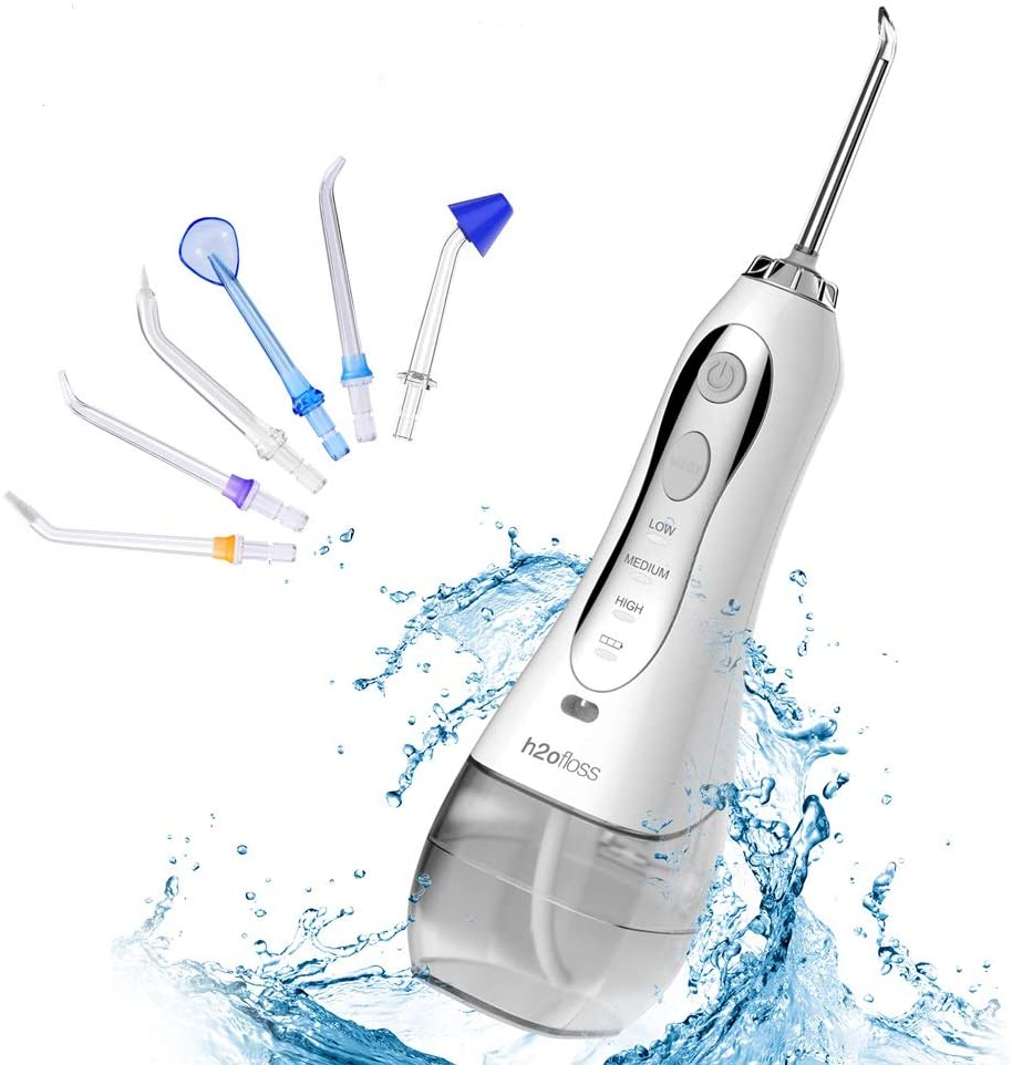 IPX7 бесшнуровая портативная перезаряжаемые вода Flosser