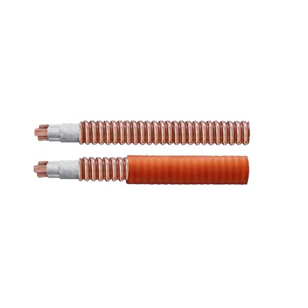 MI CIA LSZH Mineral Insulated Cable Copper Interlocked Fire Resistance