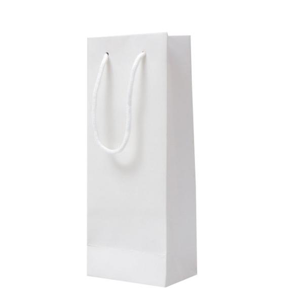 Two bottles wine packaging red fancy paper hot stamping wine paper bags