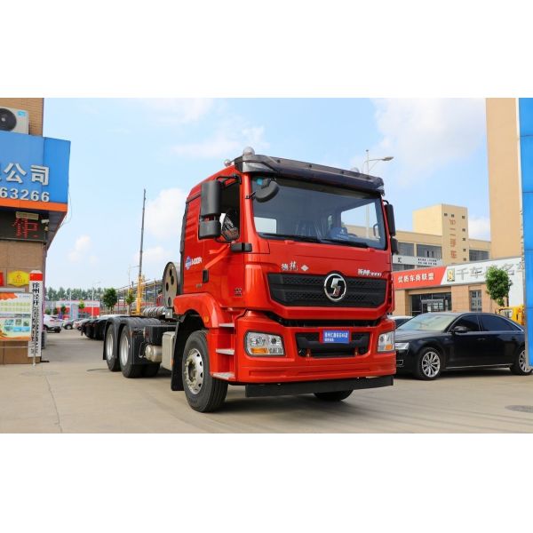 351-450ph 6X4 M3000 Четырехточечная подушка безопасности для плавной езды в тракторе Shacman