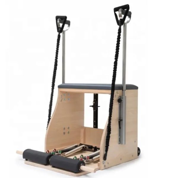 Weight Capacity Up To 300 Lbs Pilates Fitness Chair Comfortable And Adjustable For Pilates Training And Fitness Programs