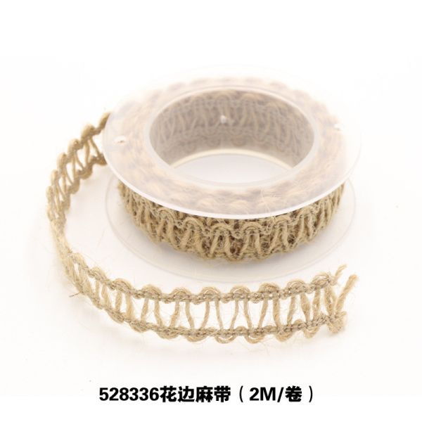 Одежда Декорация Юта веревка лента Подарок Упаковка проволочная лопаточная лента