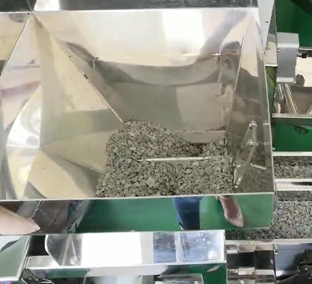 Автоматическая веся завалка 10WPM и герметизируя качество еды Weigher головы 3L машины одиночное линейное