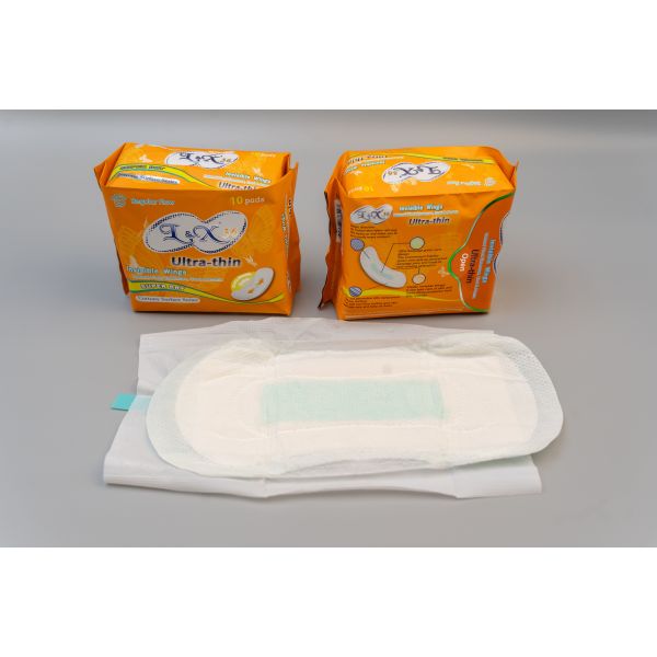 High Comfort Menstrual Pad Featuring Natural Plant Essences Herbal Ingredients Providing Up To 8 Hours Usage Duration Protection