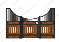 o material europeu do metal do bambu das tendas 38mm do cavalo de 14ft*14ft galvanizou