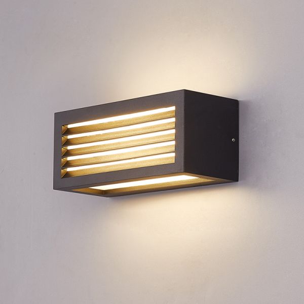 Waterproof IP65 outdoor wall sconce 12W outdoor wall lighting fitting external wall lamp light fixtures