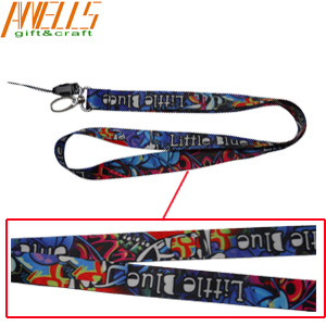 Advertising Lanyard Business Card Holder Washable Silk Screen Printing