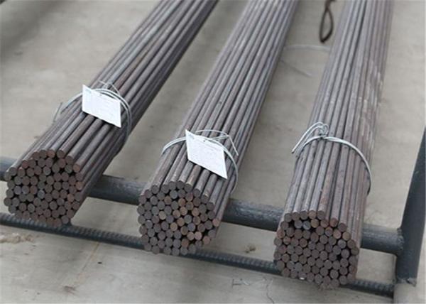 3.5m Deform Spring Steel Round Bar , 250mm High Carbon Steel Rod