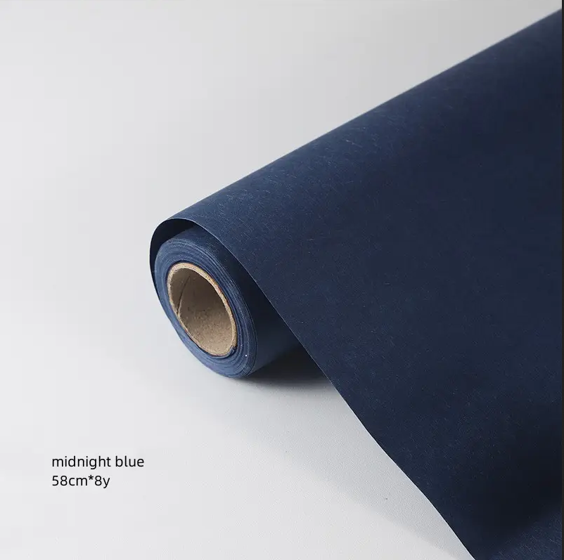 Monochrome водоустойчивая упаковочная бумага подарка цветков букета бумаги Ouya