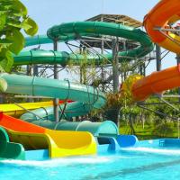 Parque acuático Entretenimiento Entretenimiento Equipo deportivo piscina al aire libre Espiral tubo de juego tobogán
