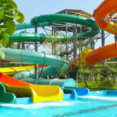 Parcs aquatiques divertissement divertissement équipement sportif piscine extérieure toboggan en spirale