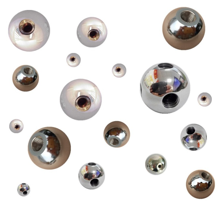 Шарик плакировкой покрывая стальной с сферой металла отверстия с потоком 9.5ММ 11ММ