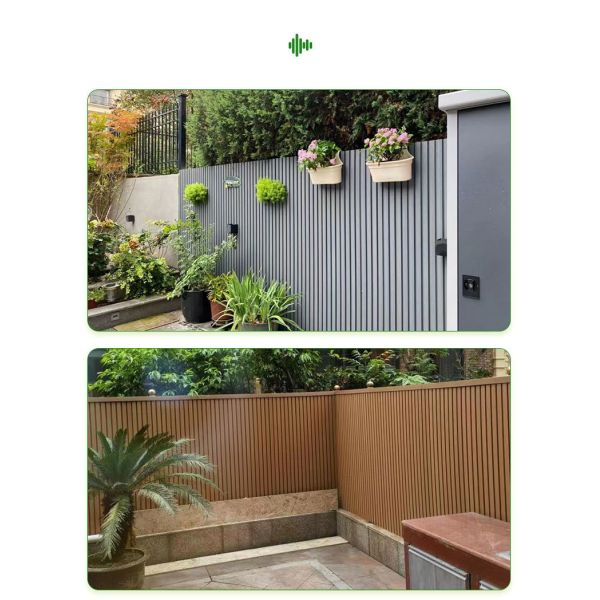 Hot Sale WPC Outdoor Wall Panel Coextrusion Waterproof Durable Wood-Plastic Composite for Exterior Wall Cladding