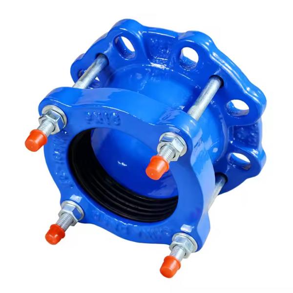 DIN PN16 Ductile Iron Wide Range Flange Adapter Coupling For Pvc Pipe Flexible Joints Universal