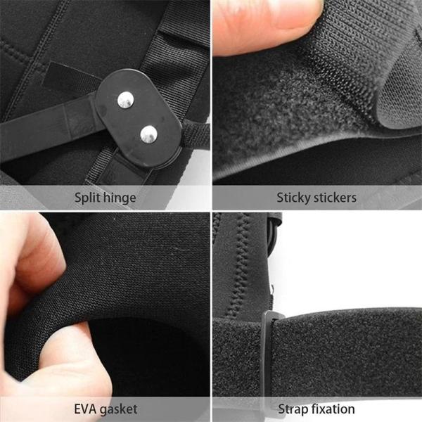 Adjustable Knee Support with Patella Gel Pad