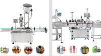 Linha tampando máquina do champô 0.1KW de enchimento de peso automática