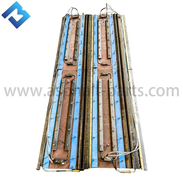 Rodas de aquecimento de chapas de alta qualidade para pavimentadores de asfalto VDT-V783 RM80617244 RM80617251