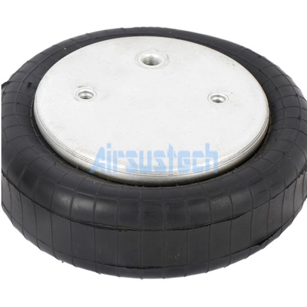 Firestone Helper Air Spring W013587460 Single Convoluted 3/8-16UNC Mounting Holes