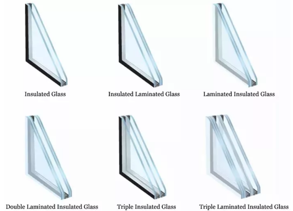 Energy Saving Insulated Glass Panels 6mm 9mm Tempered Vacuum