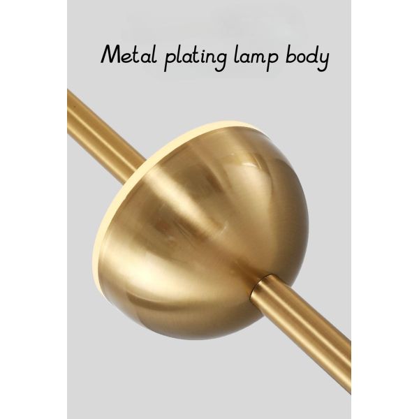 Современная простая нордическая творческая лампа лотоса Адвокатуры лестницы комнаты прожития света шкентеля золота