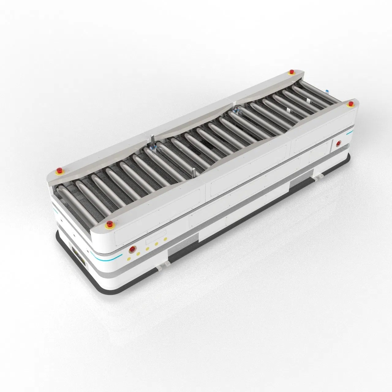Heavy Duty Automatic Roller Conveyor 3t Omni Directional Lidar Slam Agv for Material Handling in Industry