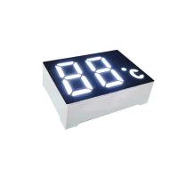2 intensidad luminosa ultra brillante del color 120-140mcd del blanco LED de la pantalla LED del segmento del dígito 7