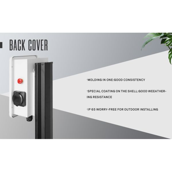 Type fixé au mur rapide de la station de charge à C.A. de la CE EV 22kw*2 - 2