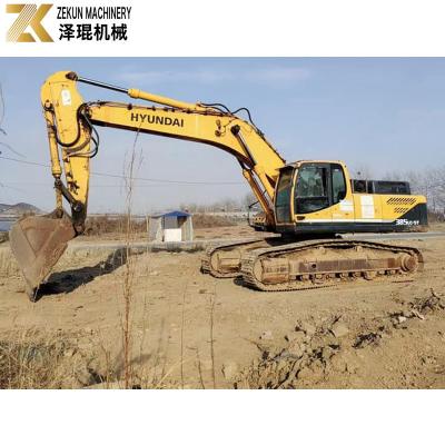 38500 KG Construction Machinery Excavator Hyundai 385 En parfait état