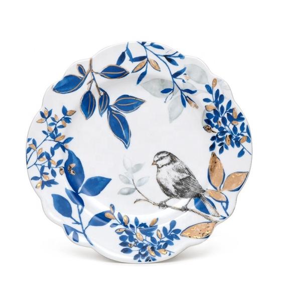 2025 New Design Royal Ceramic Plates Porcelain Plate Autumn Tableware Boutique Gift Set