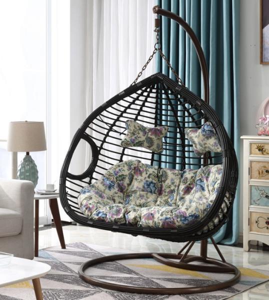 Garden Furniture Latest design metal hanging chair outdoor Balconly swing egg chair