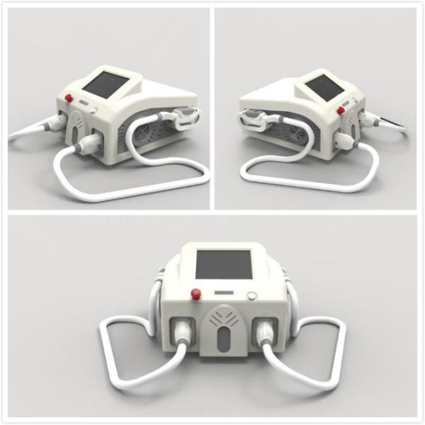 Portable beauty machine/Painless ipl +rf FHR hair removal machine/ Q switch nd yag laser for tattoo removal