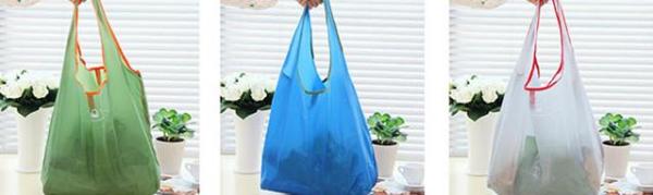 Promotional polyester foldable shopping bag ,supermarket bag