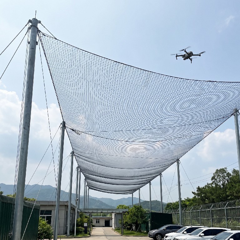 Overhead Netting for Drone Defense | Tear-Resistant Nylon Mesh Netting