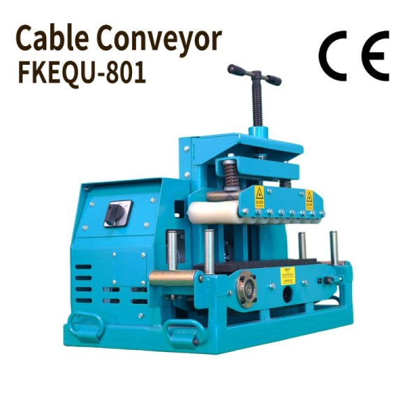 FONGKO FKEQU-801 Electric Wire Cable Belt Conveyor Construction Cable Pulling Transport Conveying Machine