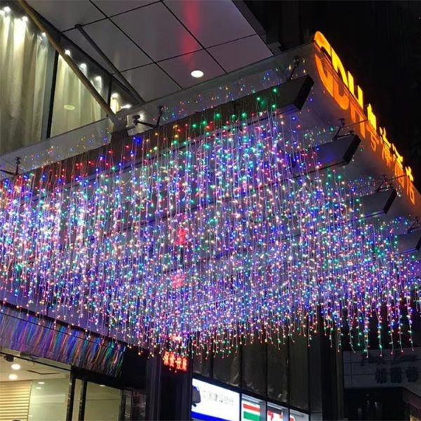 13W 5M LED Ice Bar Lamp Plug-in for Rainproof Festival Light Strings in AC200-240V