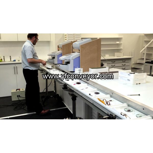 Flexible Plastic Slat Chain Conveyor