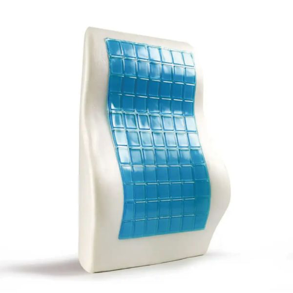 Customized Cooling Gel Memory Foam Lumbar Support Cushion for Lower Back Pain Relief
