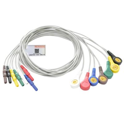 Cable do paciente de ECG de estilo Din