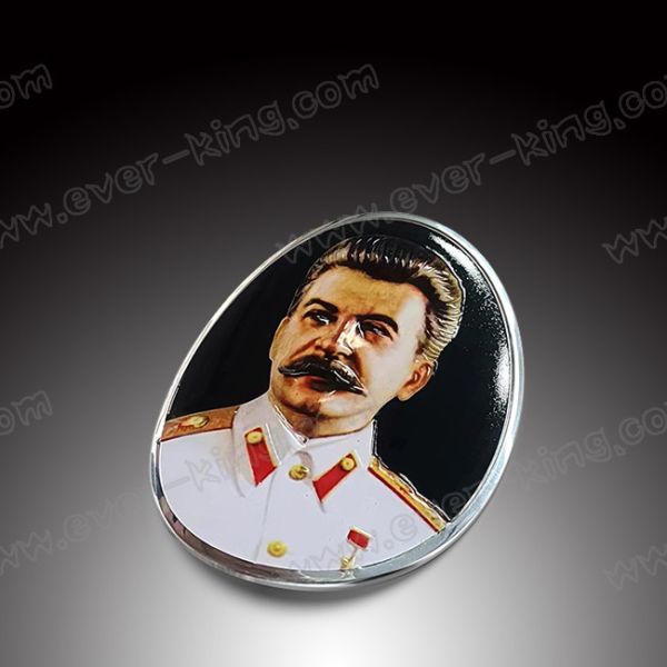 Новый конструированный ярлык медали сплава цинка головы Customed Сталина для вина