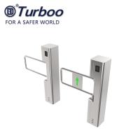 Passagem direcional do Bi de aço inoxidável do torniquete da porta de balanço do supermercado única