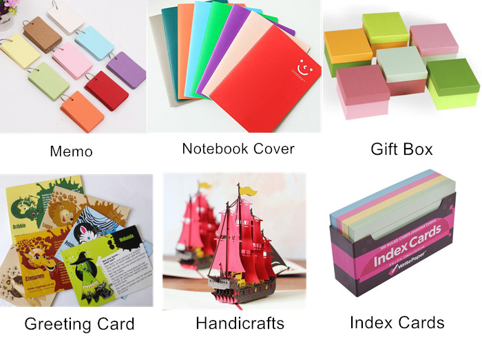 Размер 180gsm A3 A4 покрасил Cardstock листы карточной платы Kraft Бристоля