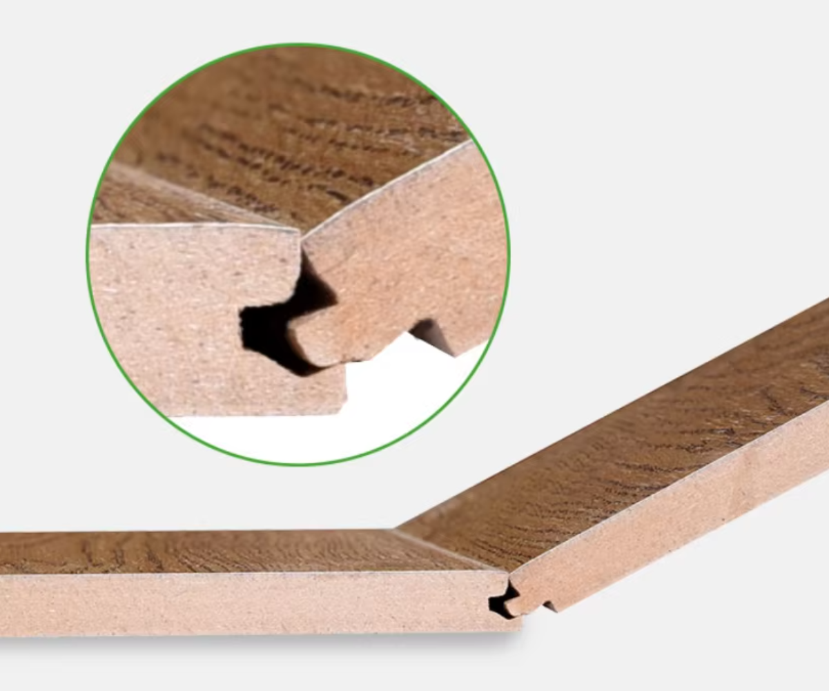 ODM Herringbone Laminater Flooring 12mm Parquet Wood