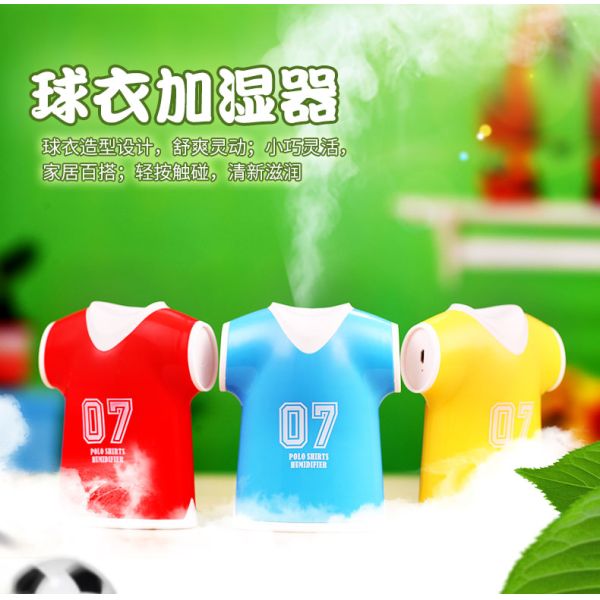 Mini USB Aroma foodball T-shirt humidifier,ultrasonic Aromatherapy Nebulizer/Mist GK-HD02