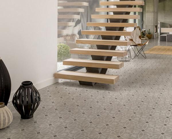 Beige Ceramic Rustic Tile 20x20cm Indoor Floor Wall