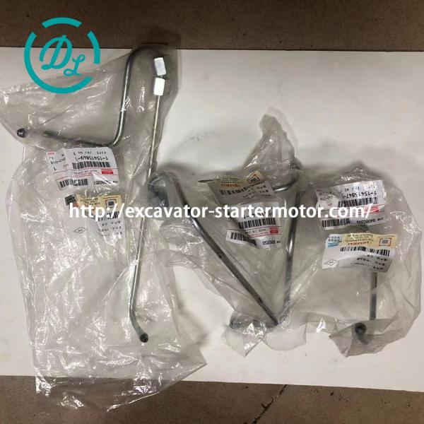 ISUZU 6BG1 Engine No.4 Fuel Injection Pipe OEM 1-15415850-1